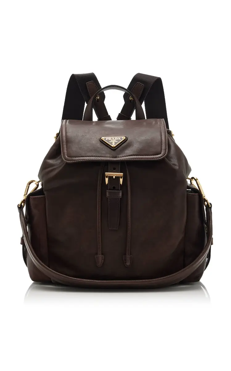 Prada Leather Backpack | Thumbnail 6 Prada Leather Backpack | Thumbnail 6