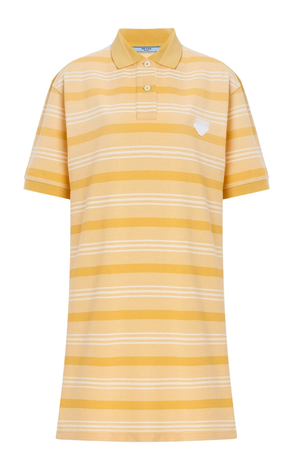 Prada Cotton Pique Mini Dress