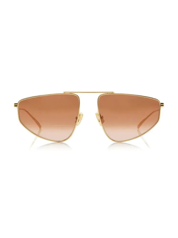 Aviator-Frame Metal Sunglasses Aviator-Frame Metal Sunglasses