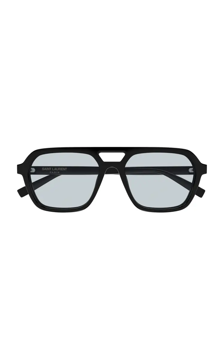Saint Laurent Aviator-Frame Acetate Sunglasses | Thumbnail 5