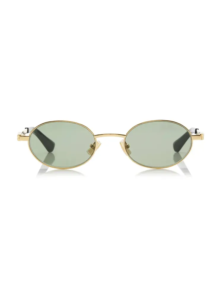 Round-Frame Metal Sunglasses Round-Frame Metal Sunglasses
