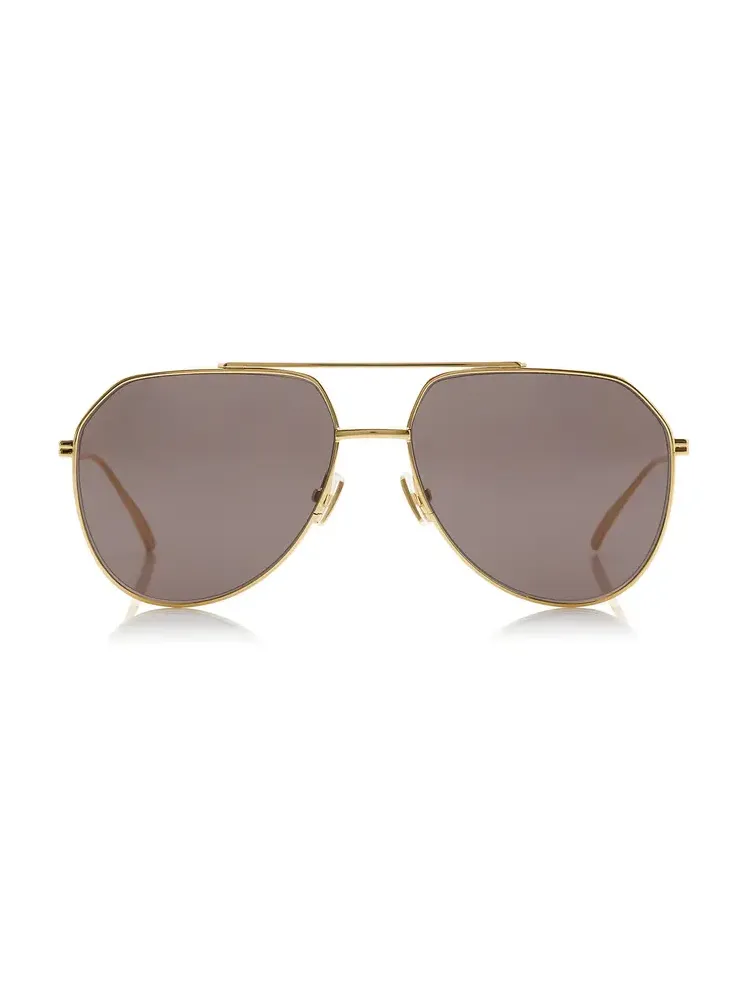 Aviator-Frame Metal Sunglasses Aviator-Frame Metal Sunglasses