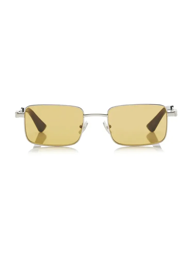Square-Frame Metal Sunglasses Square-Frame Metal Sunglasses