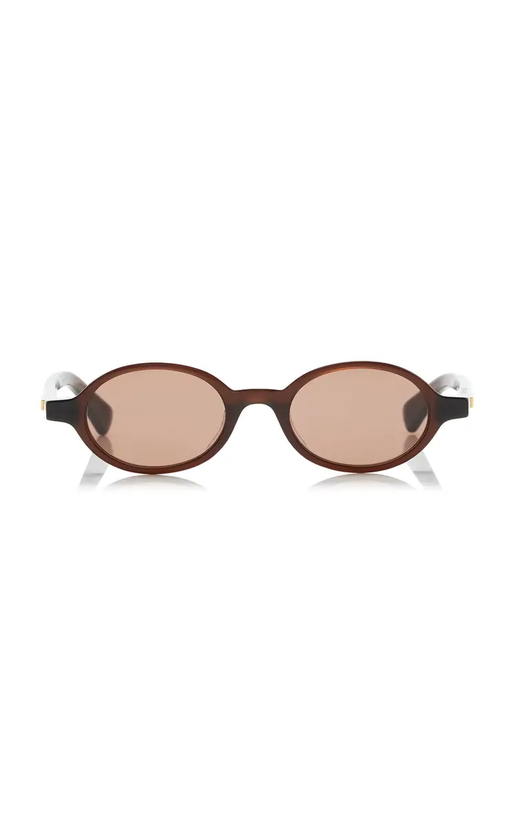 Bottega Veneta Round-Frame Acetate Sunglasses | Thumbnail 2 Bottega Veneta Round-Frame Acetate Sunglasses | Thumbnail 2