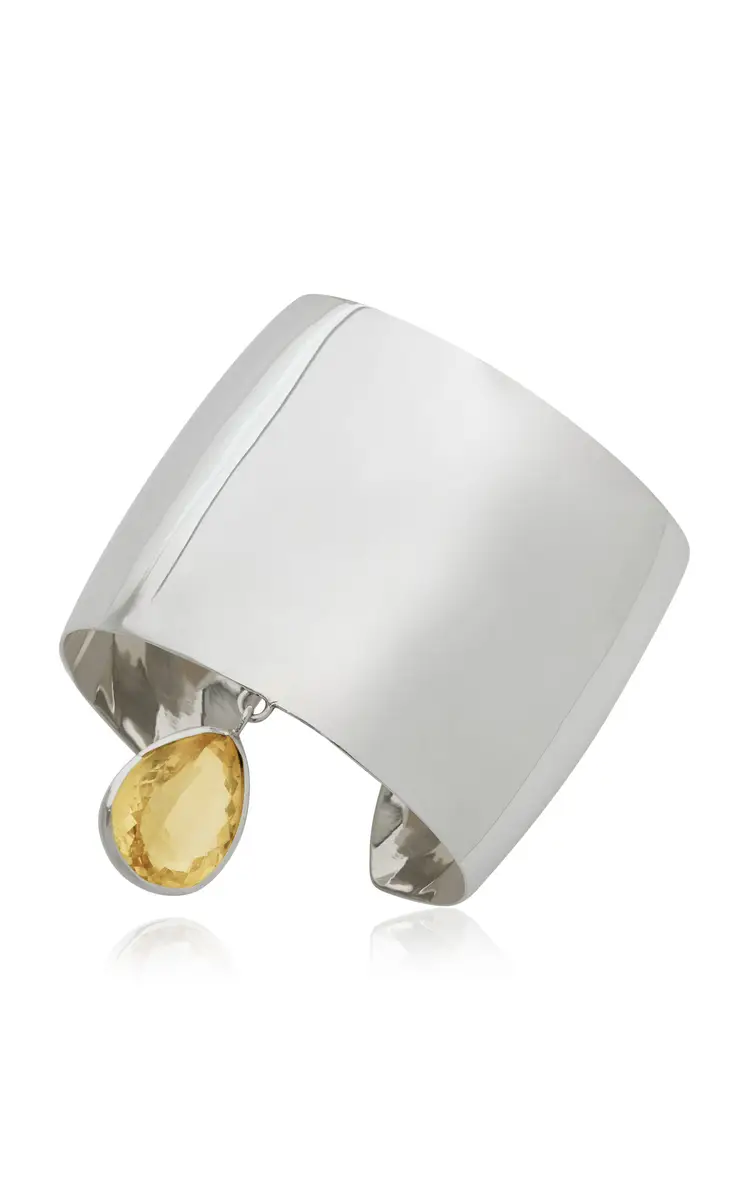 Juju Vera Mabel Sterling Silver Citrine Cuff | Thumbnail 3 Juju Vera Mabel Sterling Silver Citrine Cuff | Thumbnail 3
