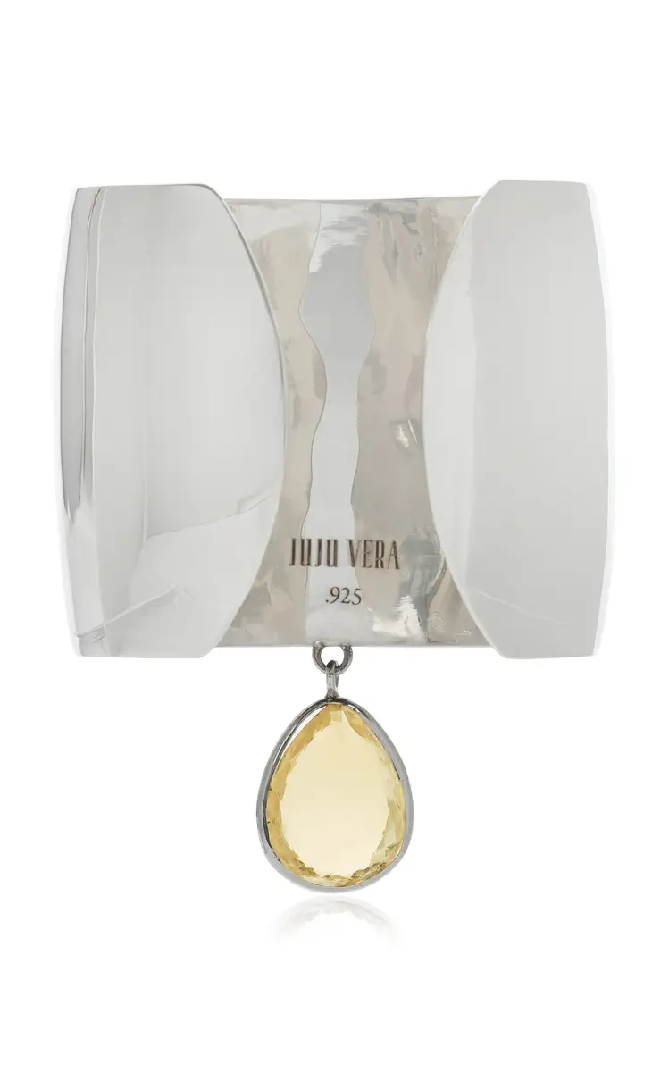 Juju Vera Mabel Sterling Silver Citrine Cuff | Thumbnail 5 Juju Vera Mabel Sterling Silver Citrine Cuff | Thumbnail 5