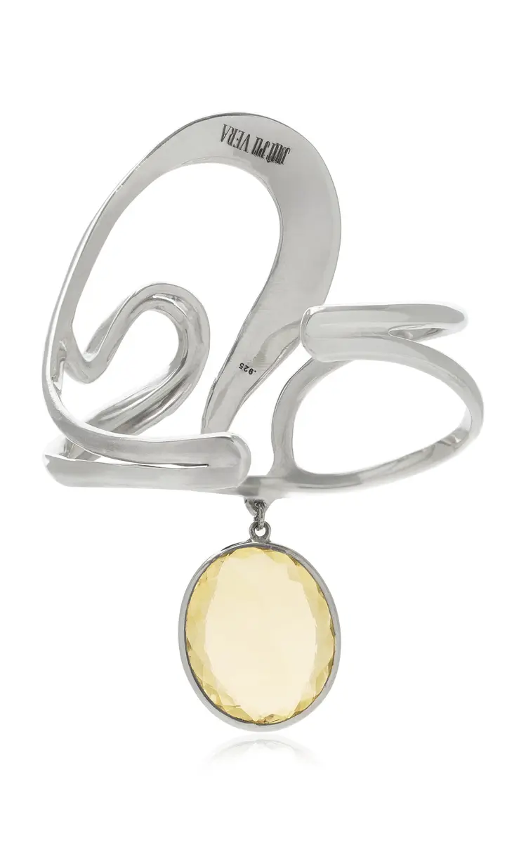 Juju Vera Lula Sterling Silver Citrine Cuff | Thumbnail 5 Juju Vera Lula Sterling Silver Citrine Cuff | Thumbnail 5