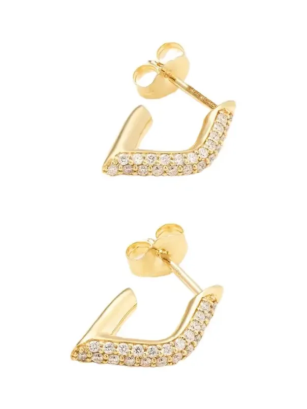 14-karat Gold Diamond Earrings