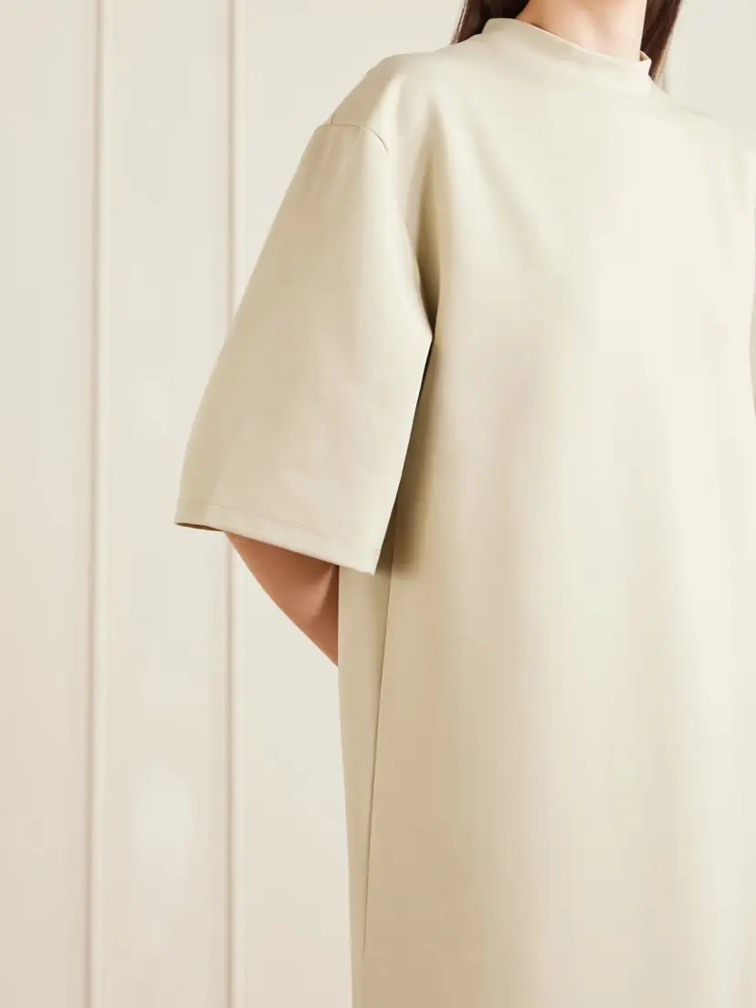 Wardrobe.NYC Stretch-cotton Jersey Midi Dress | Thumbnail 4 Wardrobe.NYC Stretch-cotton Jersey Midi Dress | Thumbnail 4
