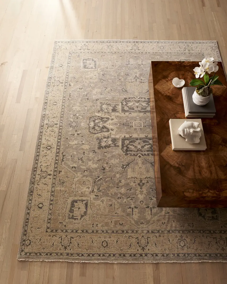 John-Richard Collection Chelsea Walnut-Burl Coffee Table | Thumbnail 6
