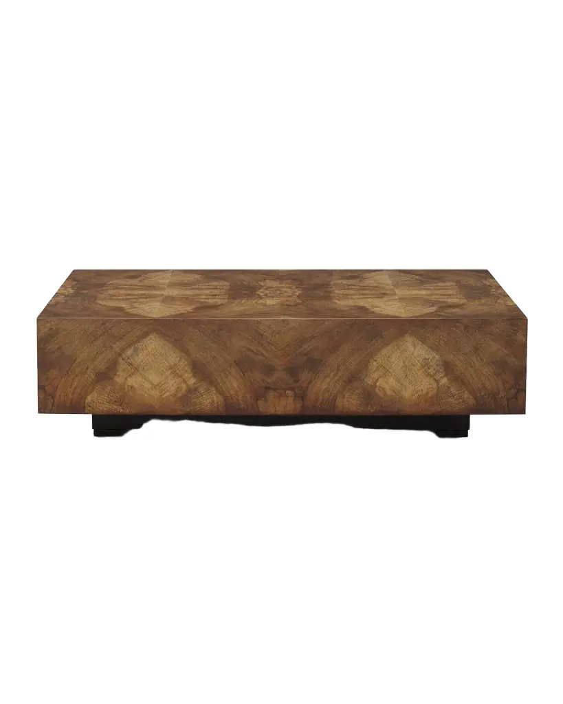 John-Richard Collection Chelsea Walnut-Burl Coffee Table | Image 1 John-Richard Collection Chelsea Walnut-Burl Coffee Table | Image 1