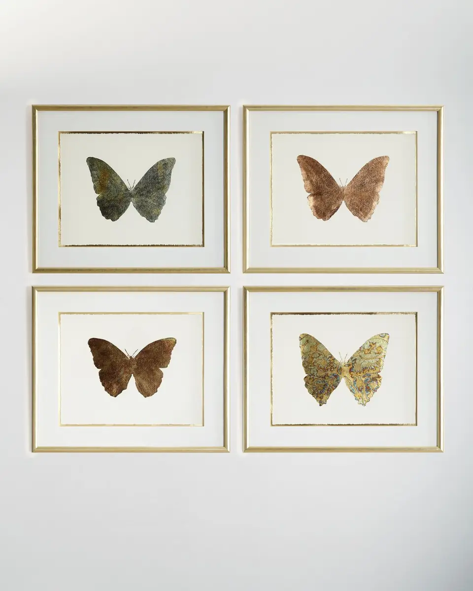 John-Richard Collection "Shimmering Butterfly IV" Artwork | Thumbnail 4