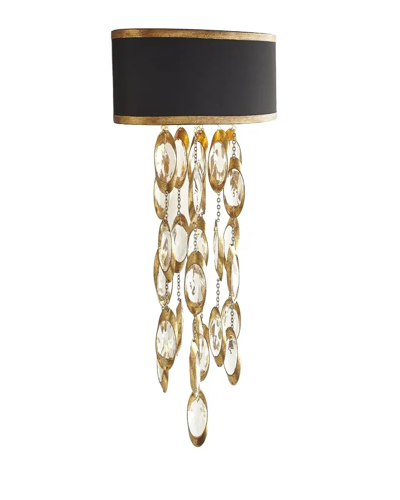 John-Richard Collection Black Tie Two-Light Sconce | Image 1 John-Richard Collection Black Tie Two-Light Sconce | Image 1