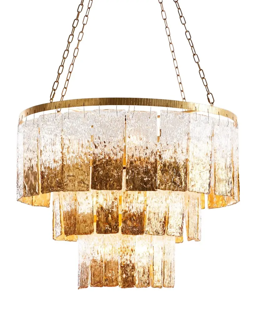 John-Richard Collection Twilight 16-Light Glass Chandelier | Image 1 John-Richard Collection Twilight 16-Light Glass Chandelier | Image 1