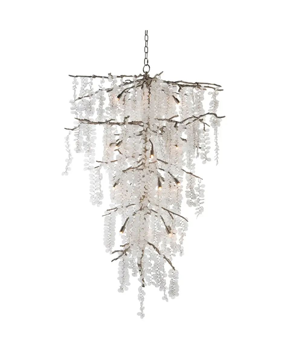John-Richard Collection Shiro Noda 21-Light Glass Chandelier | Thumbnail 2 John-Richard Collection Shiro Noda 21-Light Glass Chandelier | Thumbnail 2