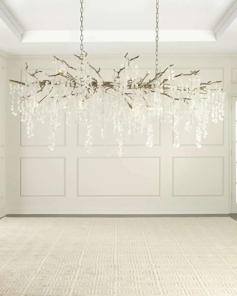 John-Richard Collection Shiro Noda 15-Light Glass Chandelier | Thumbnail 2 John-Richard Collection Shiro Noda 15-Light Glass Chandelier | Thumbnail 2