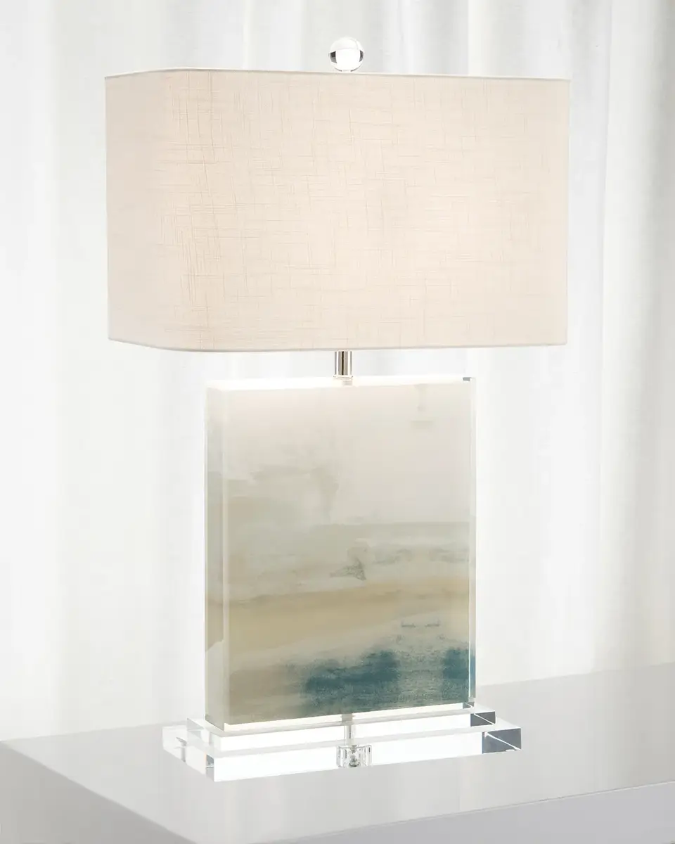 John-Richard Collection Slated Table Lamp | Image 1 John-Richard Collection Slated Table Lamp | Image 1