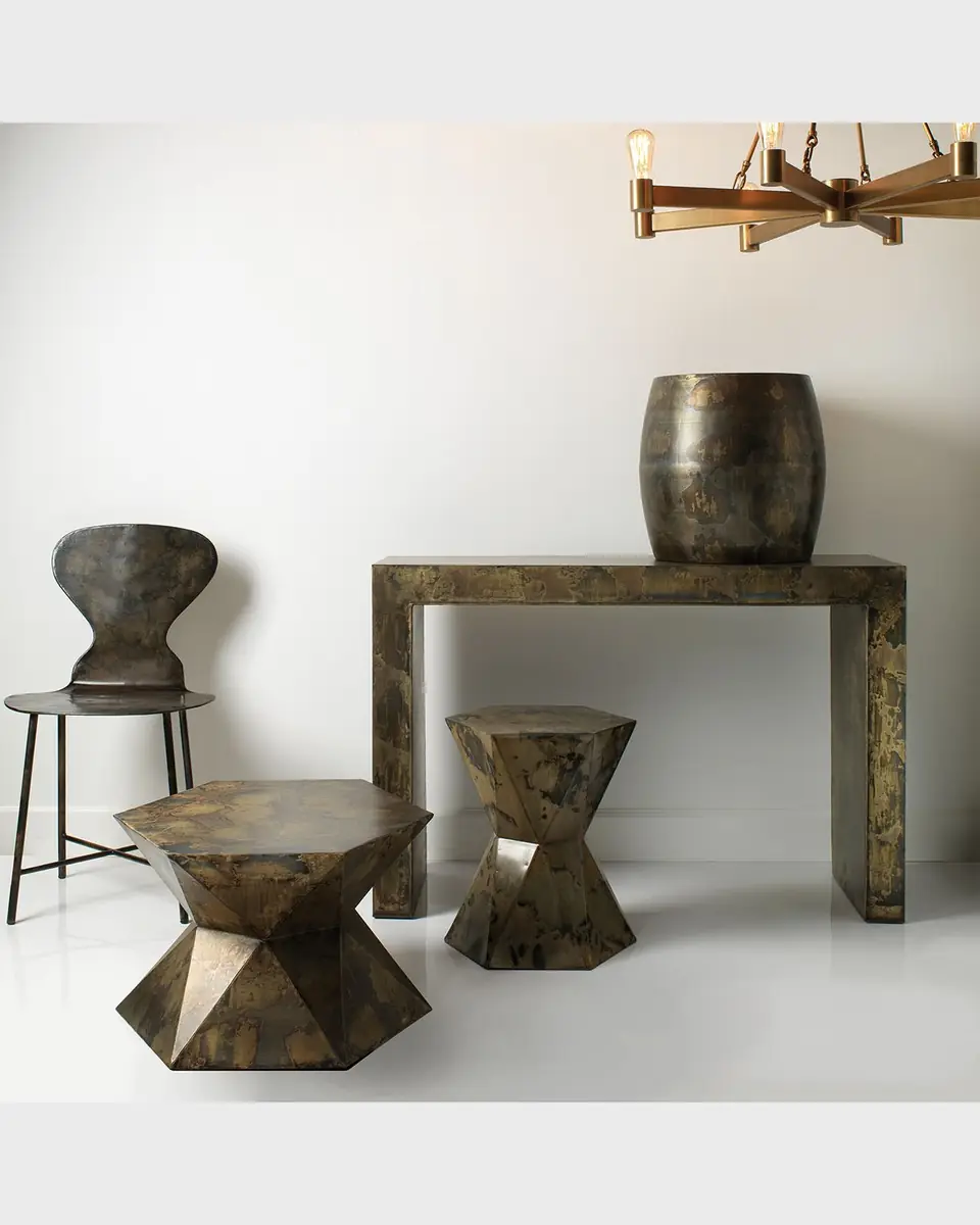 Jamie Young Atkins Acid Washed Side Table | Thumbnail 4 Jamie Young Atkins Acid Washed Side Table | Thumbnail 4