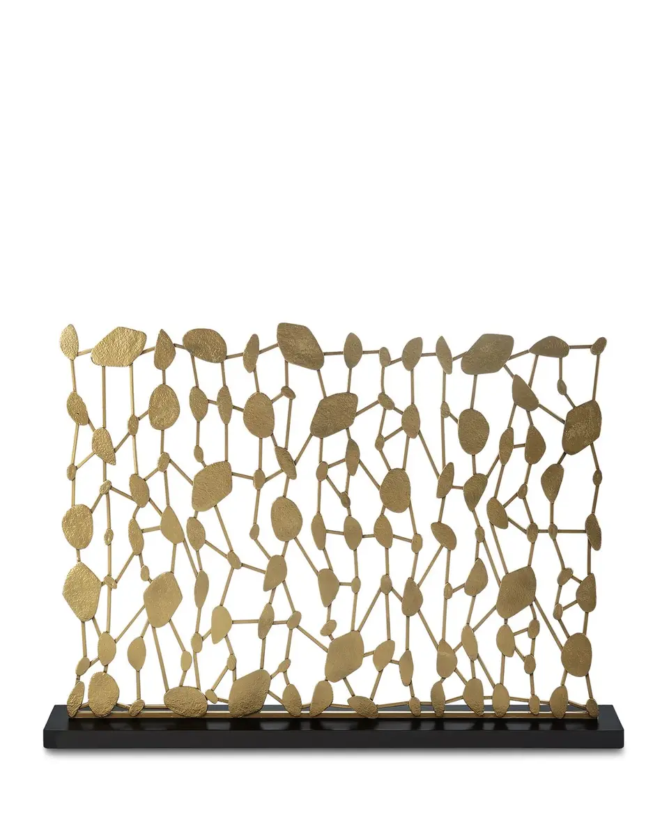 John-Richard Collection Abstract Sculptural Fireplace Screen | Thumbnail 2