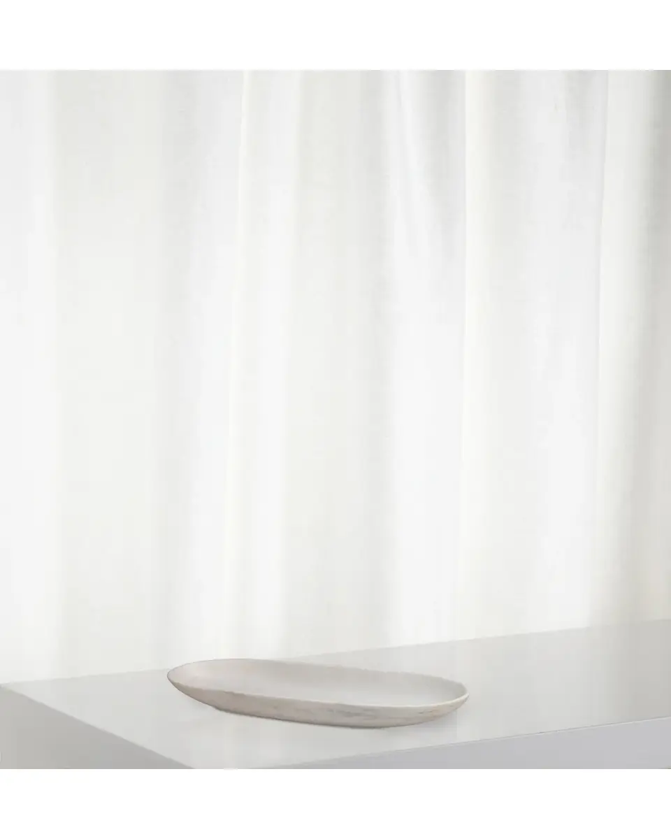 Jamie Young Long Oval Marble Bowl | Thumbnail 2