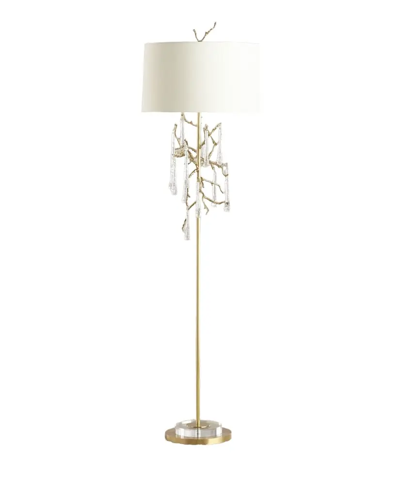 John-Richard Collection Loor Crystal Drop Floor Lamp | Image 1 John-Richard Collection Loor Crystal Drop Floor Lamp | Image 1