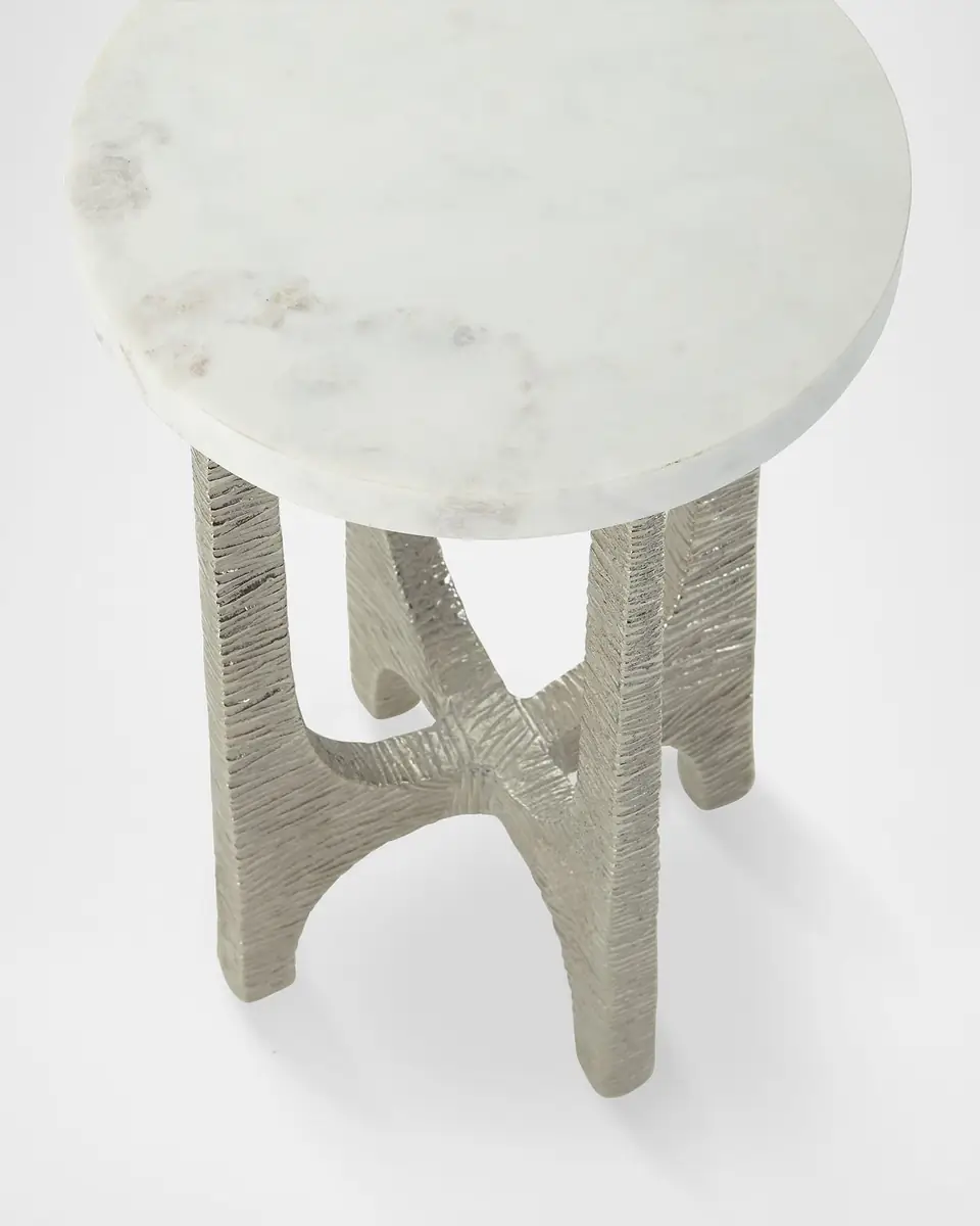 John-Richard Collection Lupu Marble Martini Table | Thumbnail 2