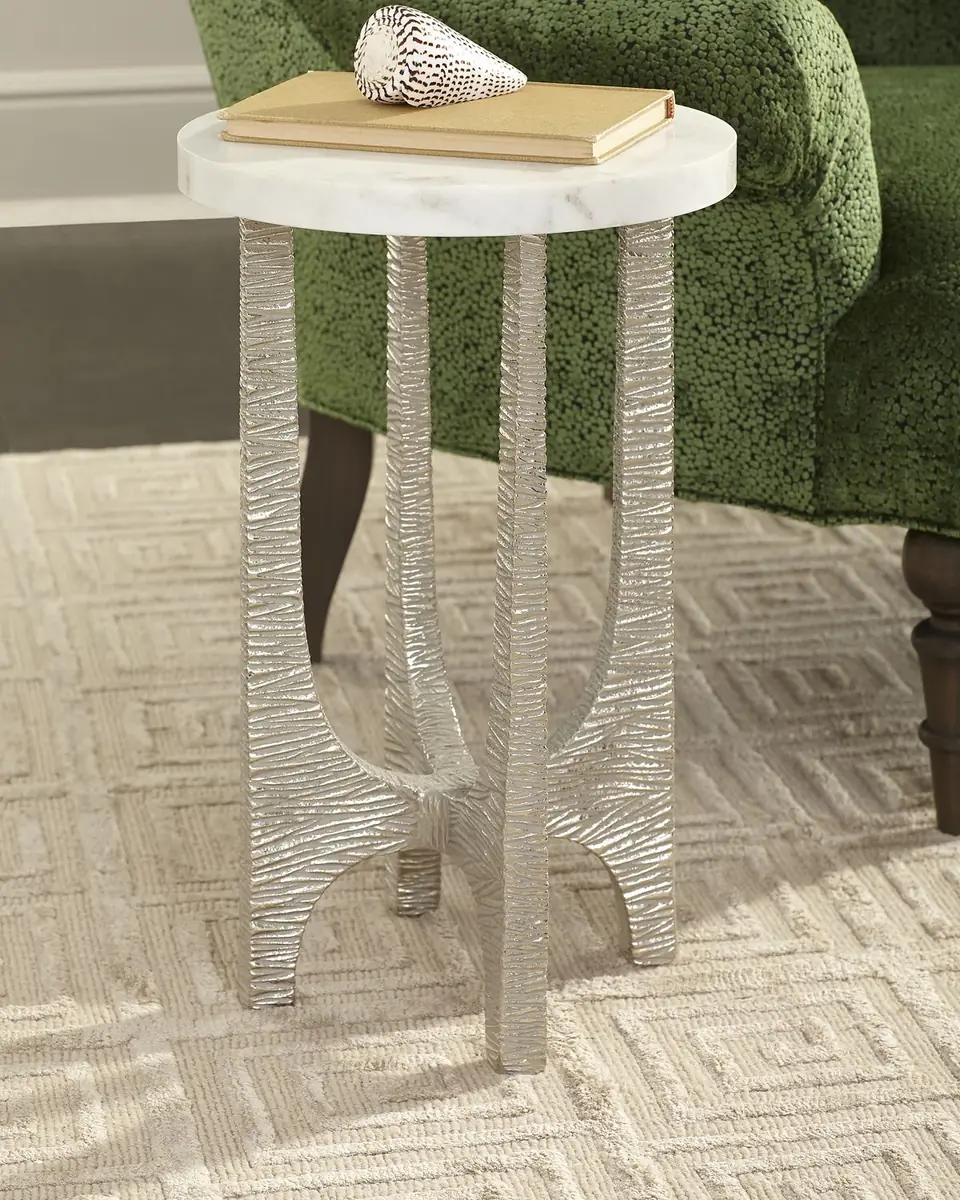 John-Richard Collection Lupu Marble Martini Table | Thumbnail 3