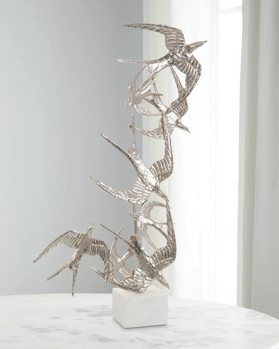 John-Richard Collection Swallows in Flight Sculpture | Image 1 John-Richard Collection Swallows in Flight Sculpture | Image 1
