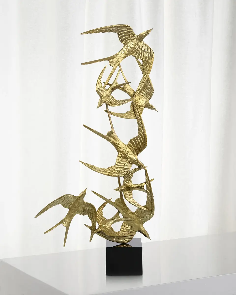 John-Richard Collection Swallows In Flight Sculpture | Image 1 John-Richard Collection Swallows In Flight Sculpture | Image 1