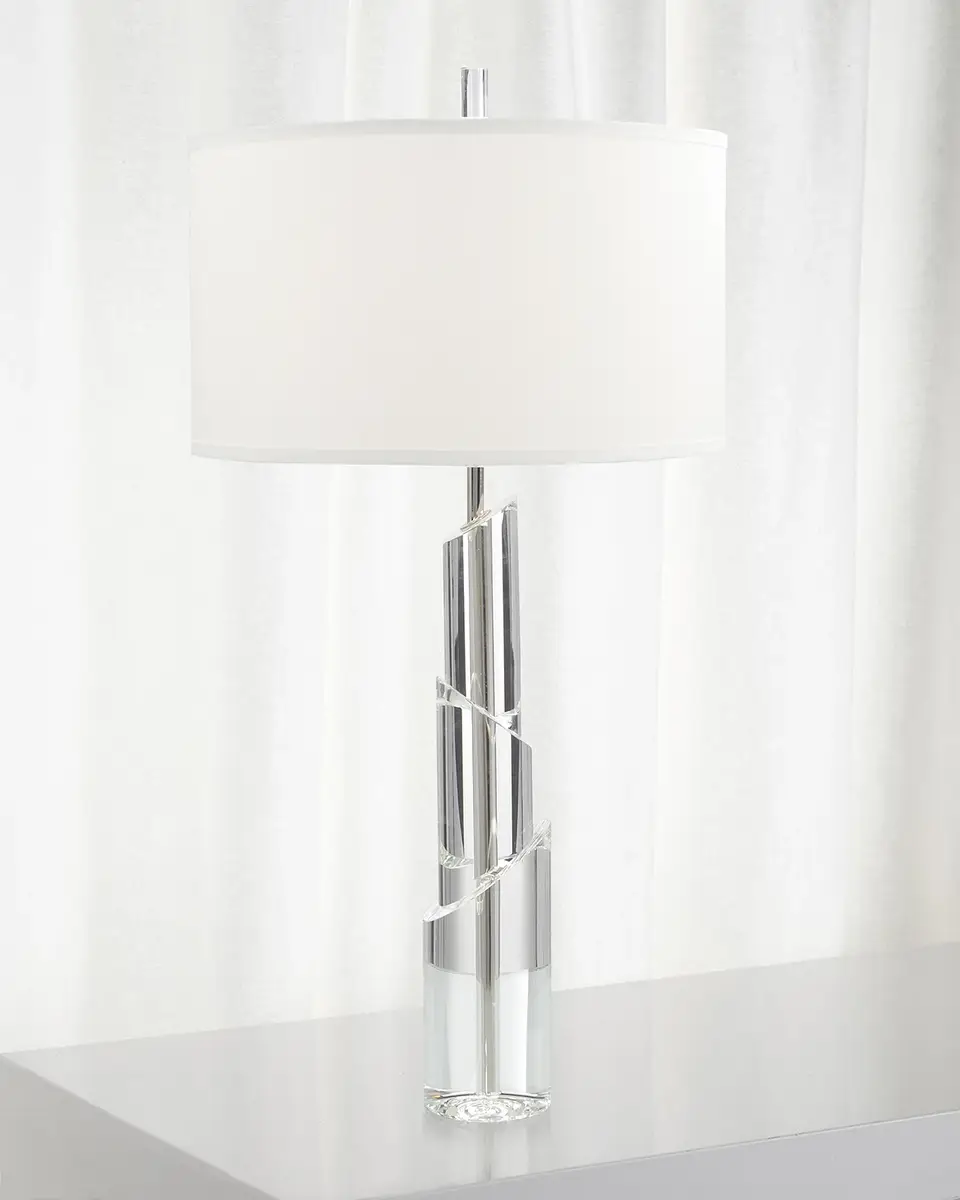 John-Richard Collection Solid Crystal Table Lamp | Image 1 John-Richard Collection Solid Crystal Table Lamp | Image 1