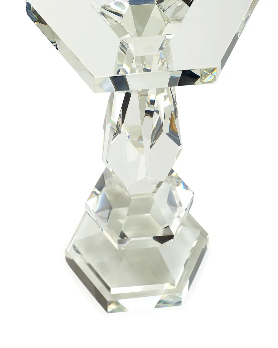 John-Richard Collection Cut Crystal Martini Table | Thumbnail 3