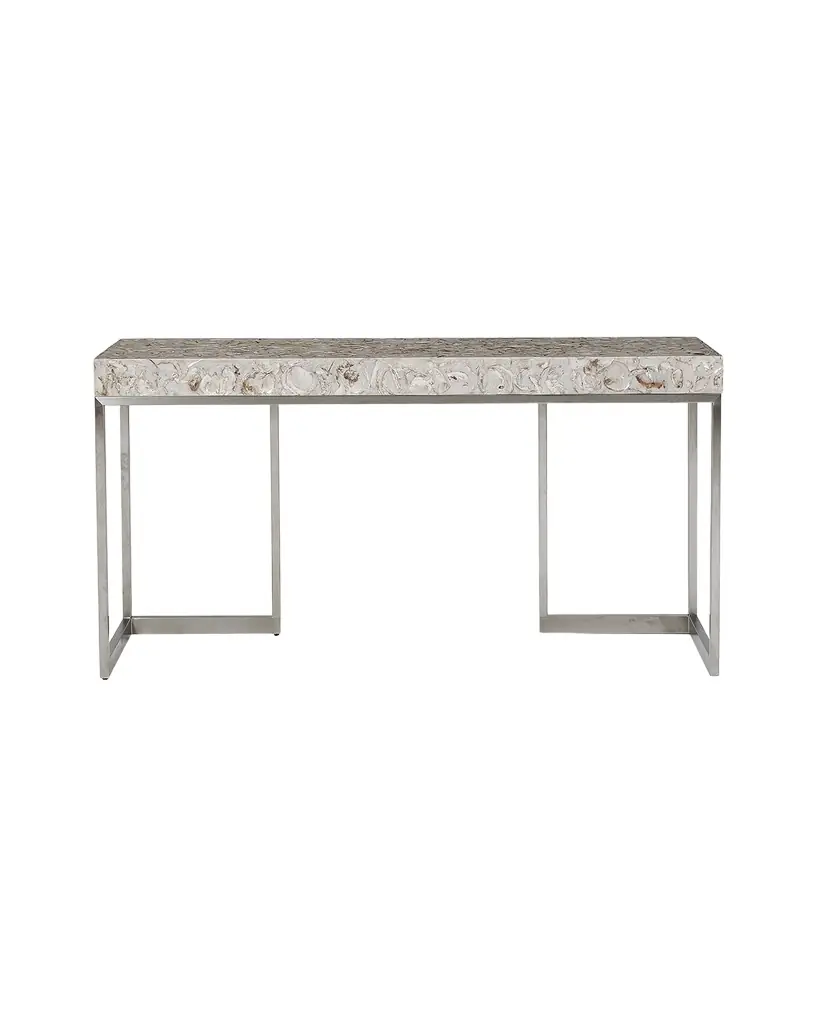 John-Richard Collection Capiz Shell Console Table | Image 1 John-Richard Collection Capiz Shell Console Table | Image 1