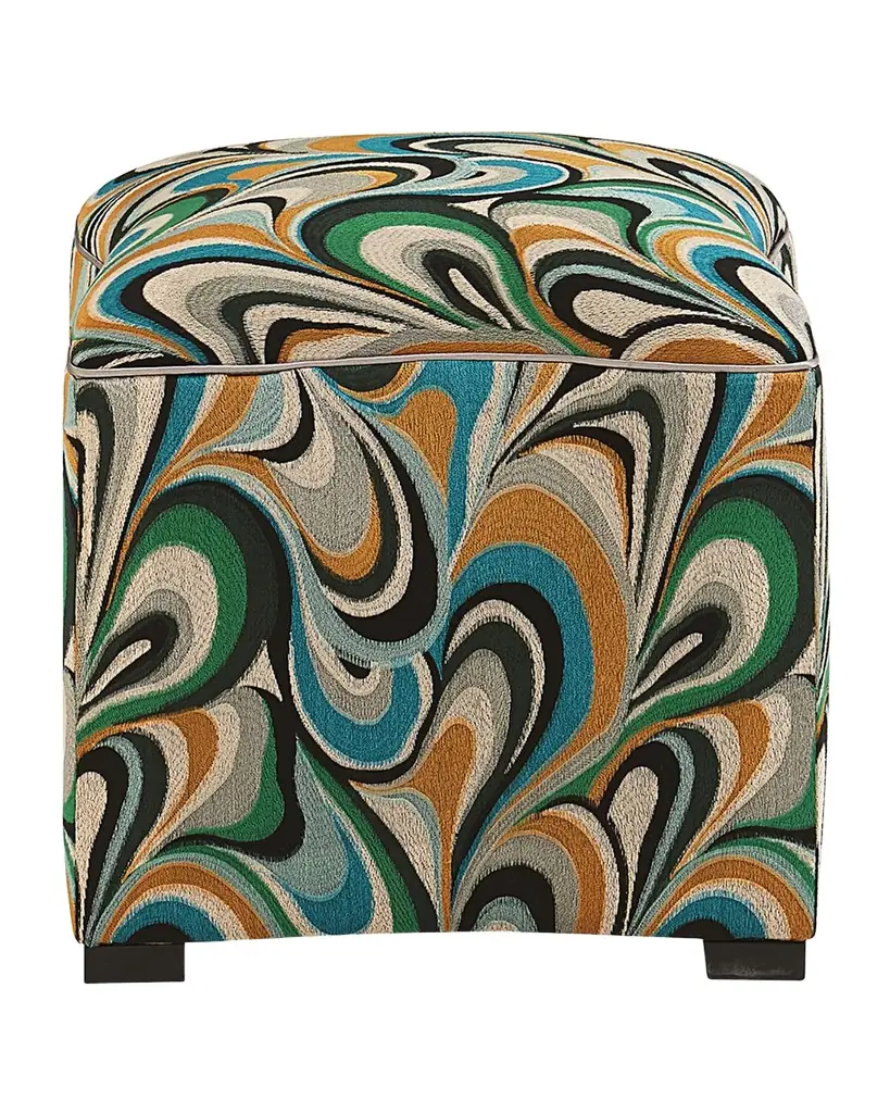 John-Richard Collection Curved Ottoman