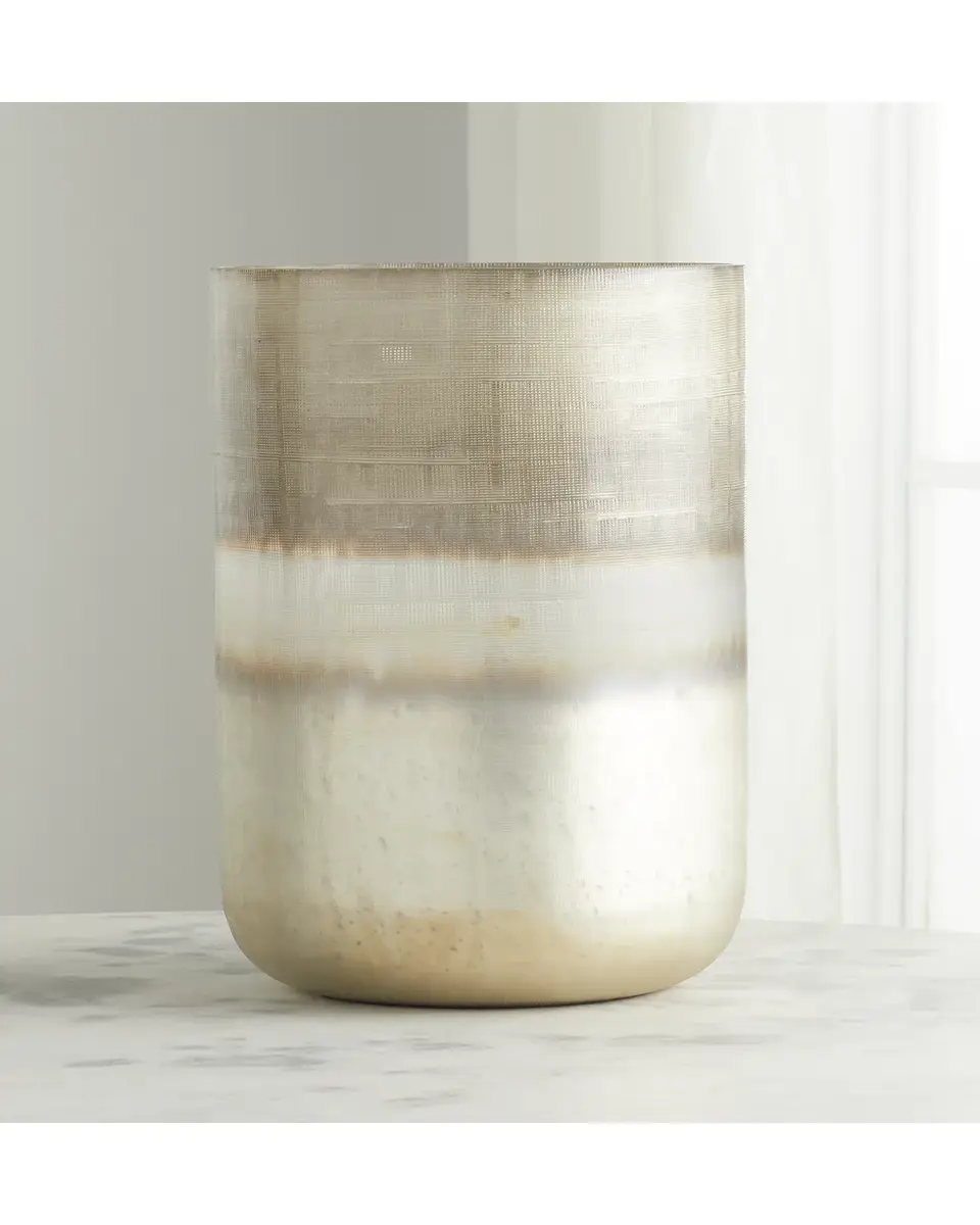 John-Richard Collection Large Seabrook Glass Vase - 16.8" | Thumbnail 2 John-Richard Collection Large Seabrook Glass Vase - 16.8" | Thumbnail 2