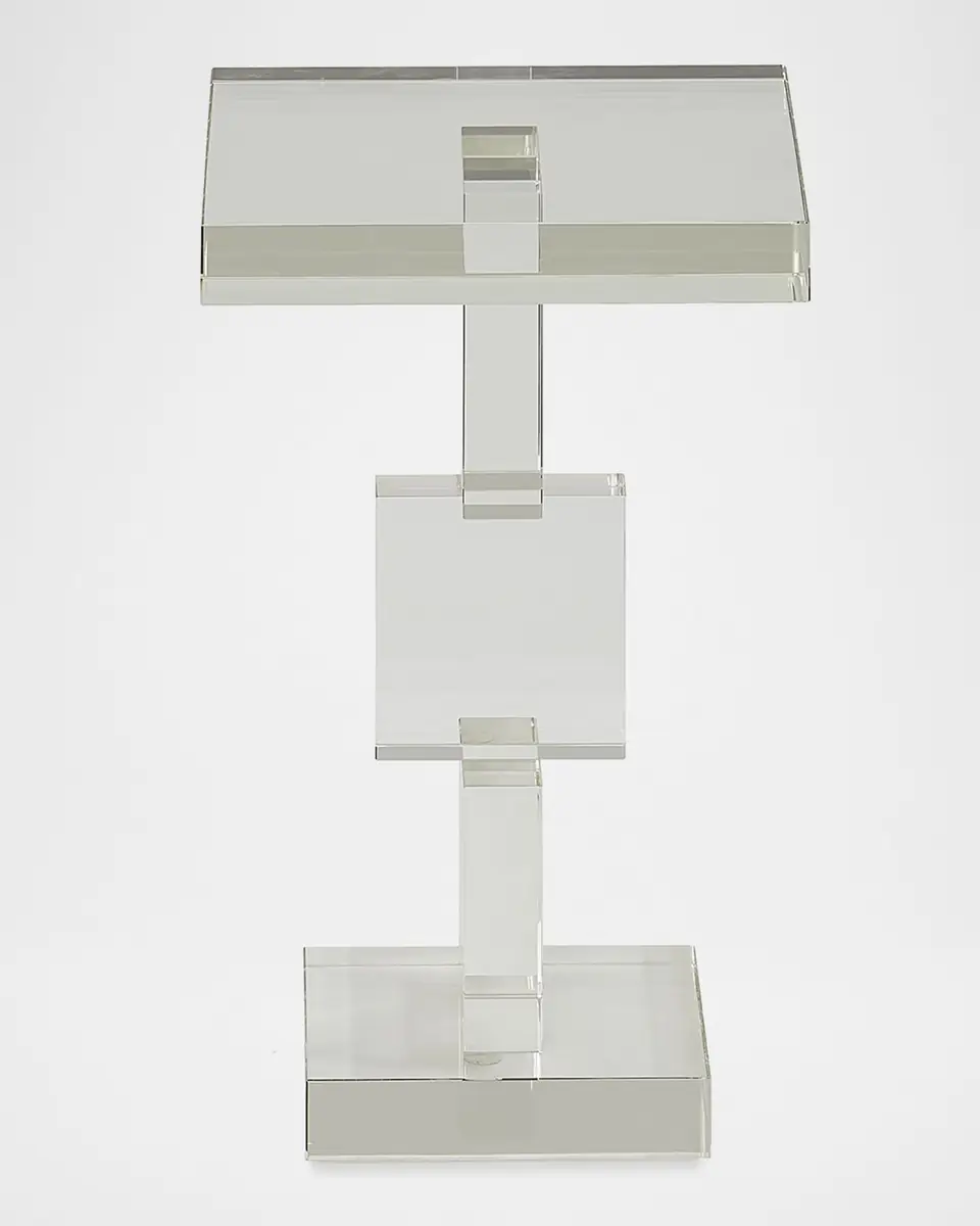 John-Richard Collection Crystal Martini Table | Thumbnail 3
