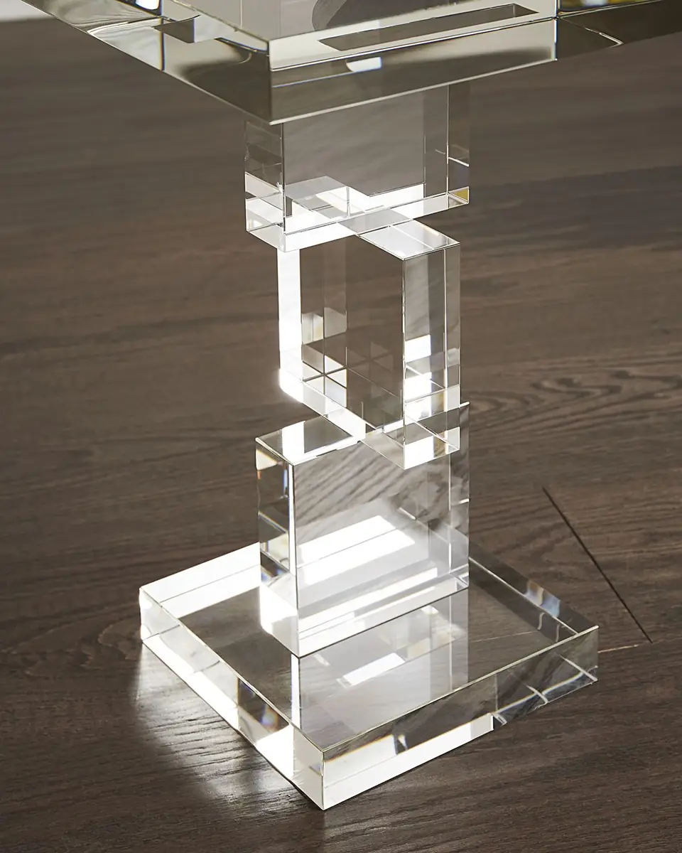 John-Richard Collection Crystal Martini Table | Thumbnail 4