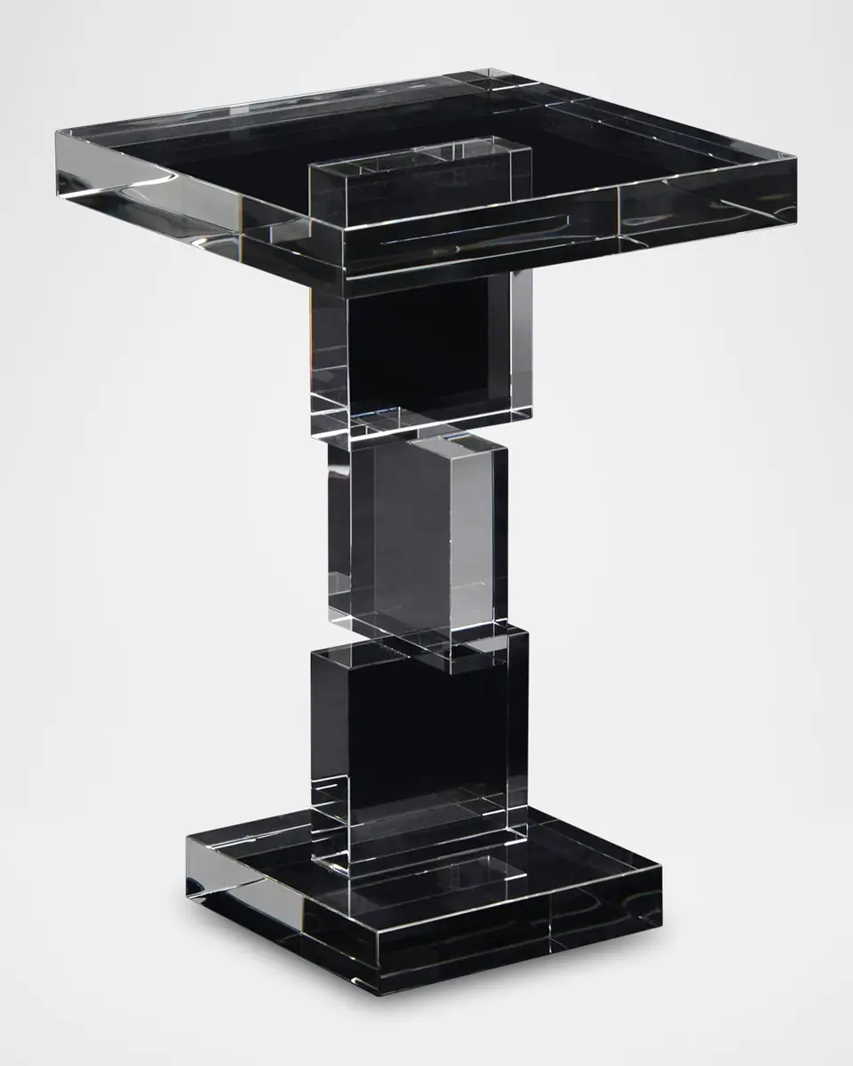 John-Richard Collection Crystal Martini Table | Thumbnail 5