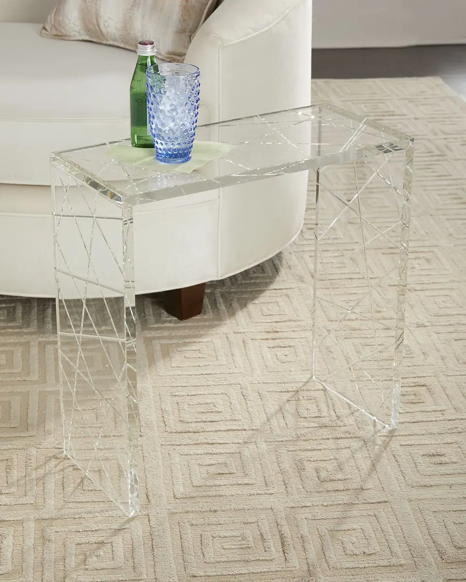 John-Richard Collection Crystal Nesting Table | Thumbnail 2