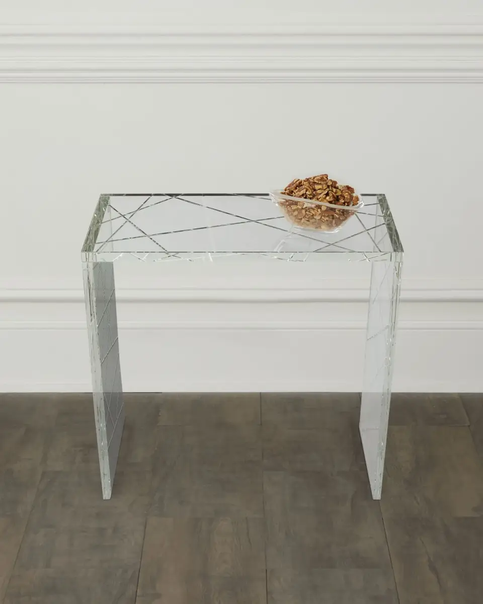 John-Richard Collection Crystal Nesting Table | Image 1 John-Richard Collection Crystal Nesting Table | Image 1