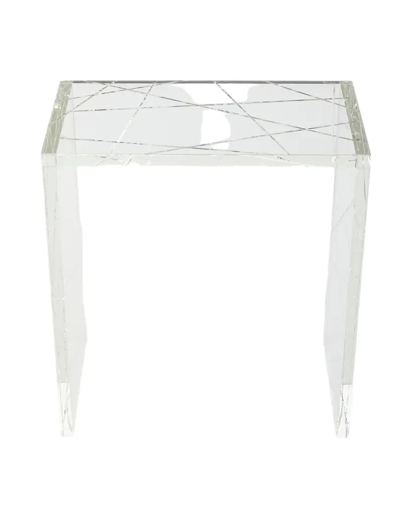 John-Richard Collection Small Crystal Nesting Table | Image 1 John-Richard Collection Small Crystal Nesting Table | Image 1