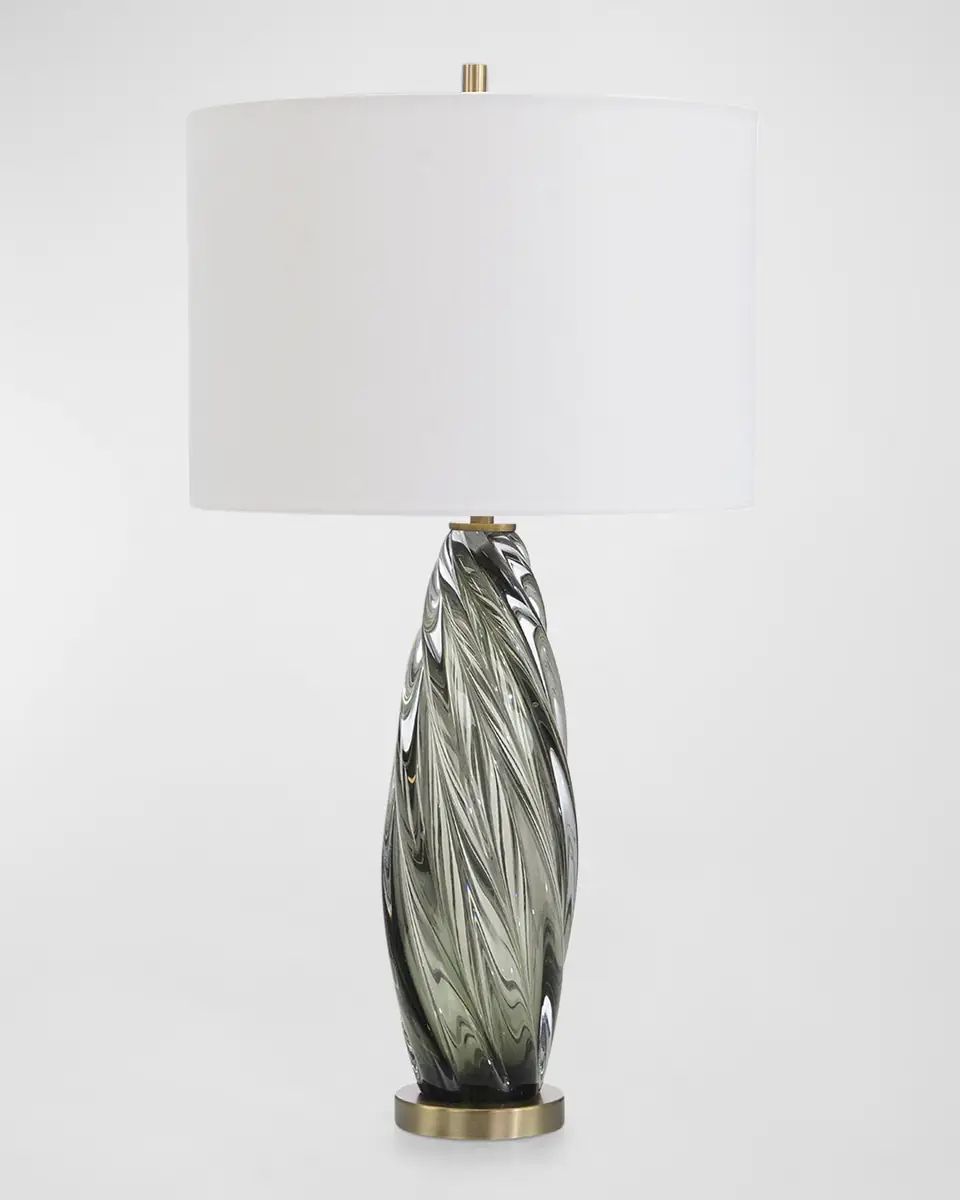 John-Richard Collection Olive Art Glass Table Tamp | Thumbnail 2 John-Richard Collection Olive Art Glass Table Tamp | Thumbnail 2