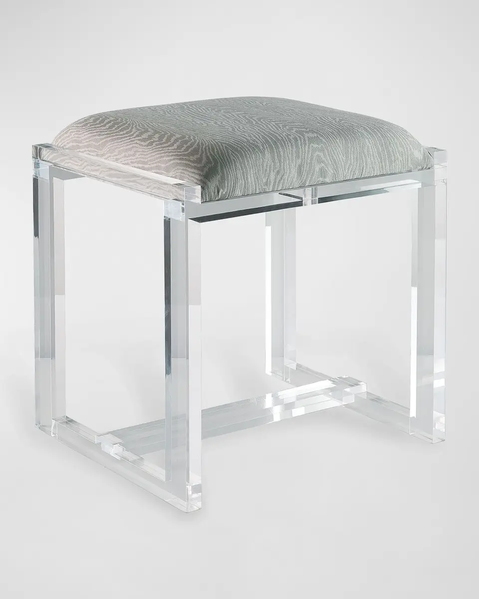Port 68 Glencoe Lucite Bench Faux Bois | Thumbnail 2 Port 68 Glencoe Lucite Bench Faux Bois | Thumbnail 2