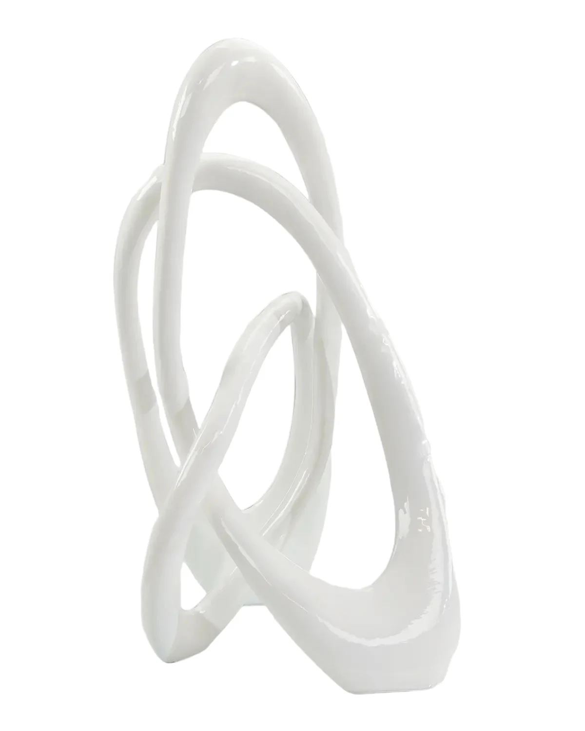 John-Richard Collection Twisted Rings Sculpture