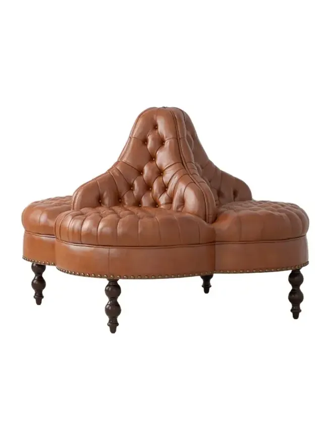 Sarreid Lobby Circular Sofa