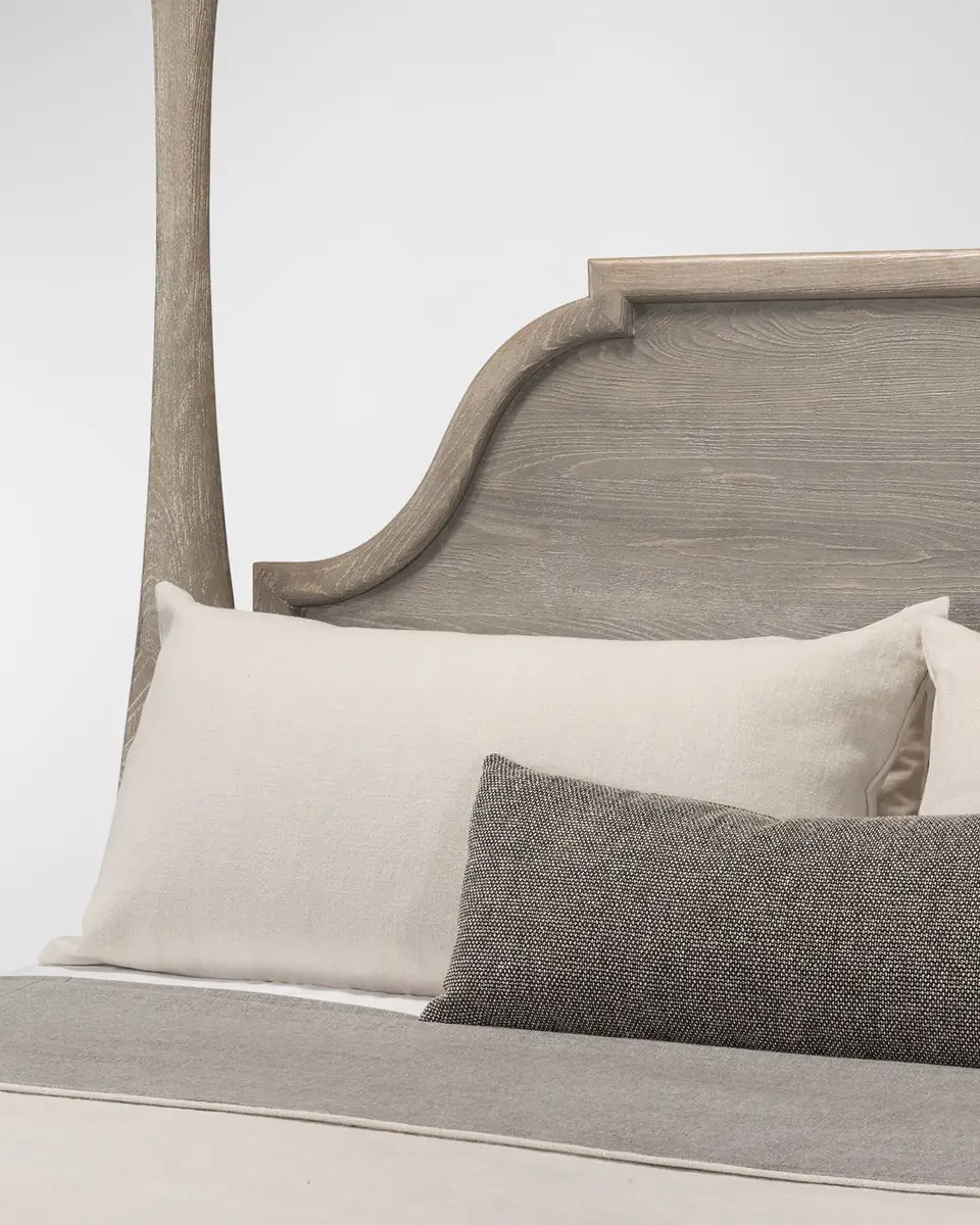 Sarreid Madeline Bungalow King Canopy Bed | Thumbnail 3 Sarreid Madeline Bungalow King Canopy Bed | Thumbnail 3