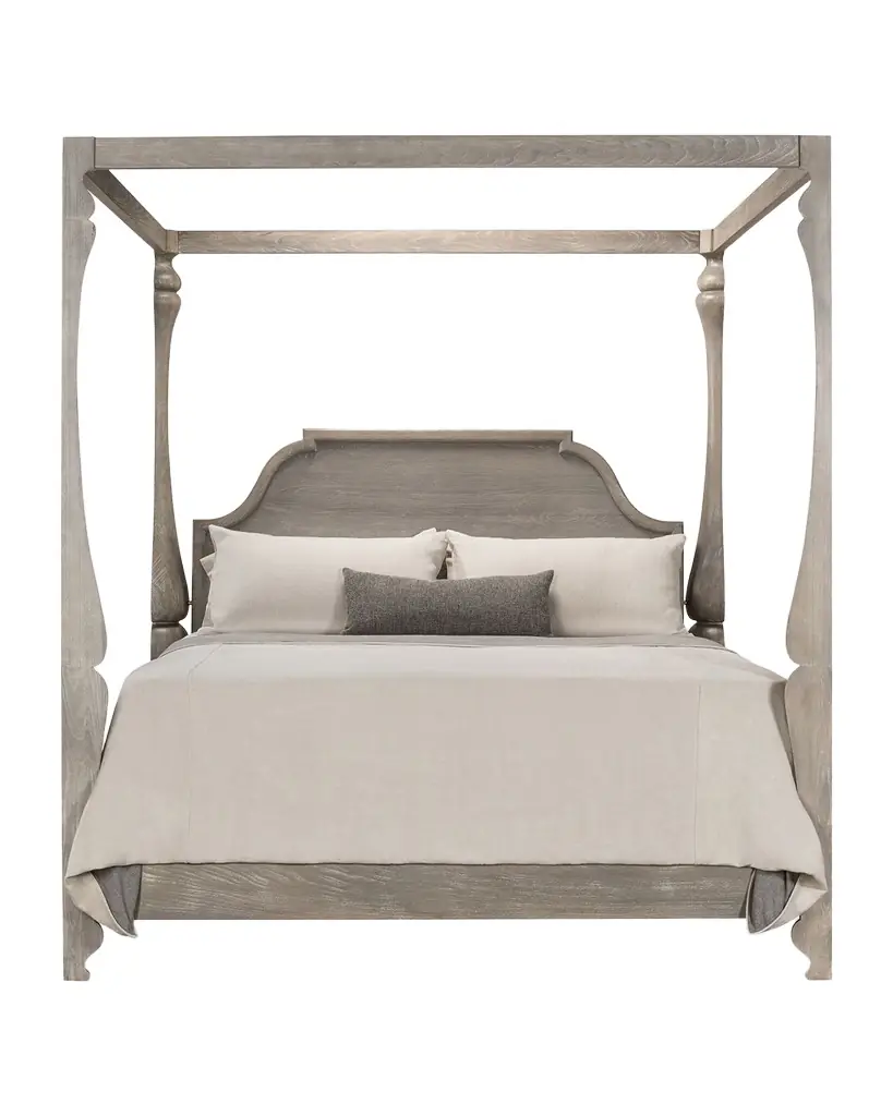 Sarreid Madeline Bungalow King Canopy Bed