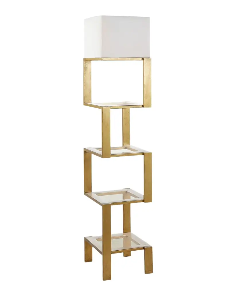John-Richard Collection Foundation Etagere 87" Floor Lamp