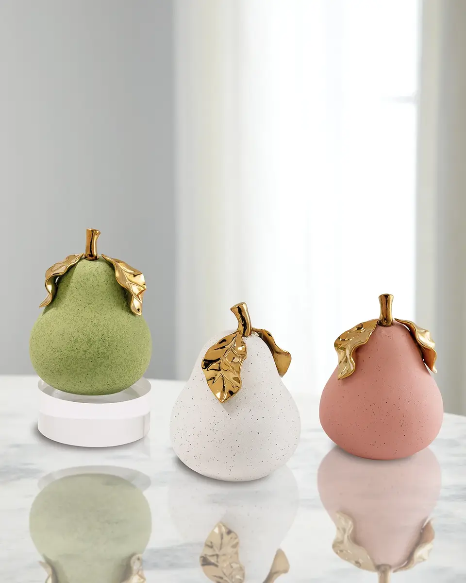 Port 68 Macaroon Pears, Set of 3 | Image 1 Port 68 Macaroon Pears, Set of 3 | Image 1