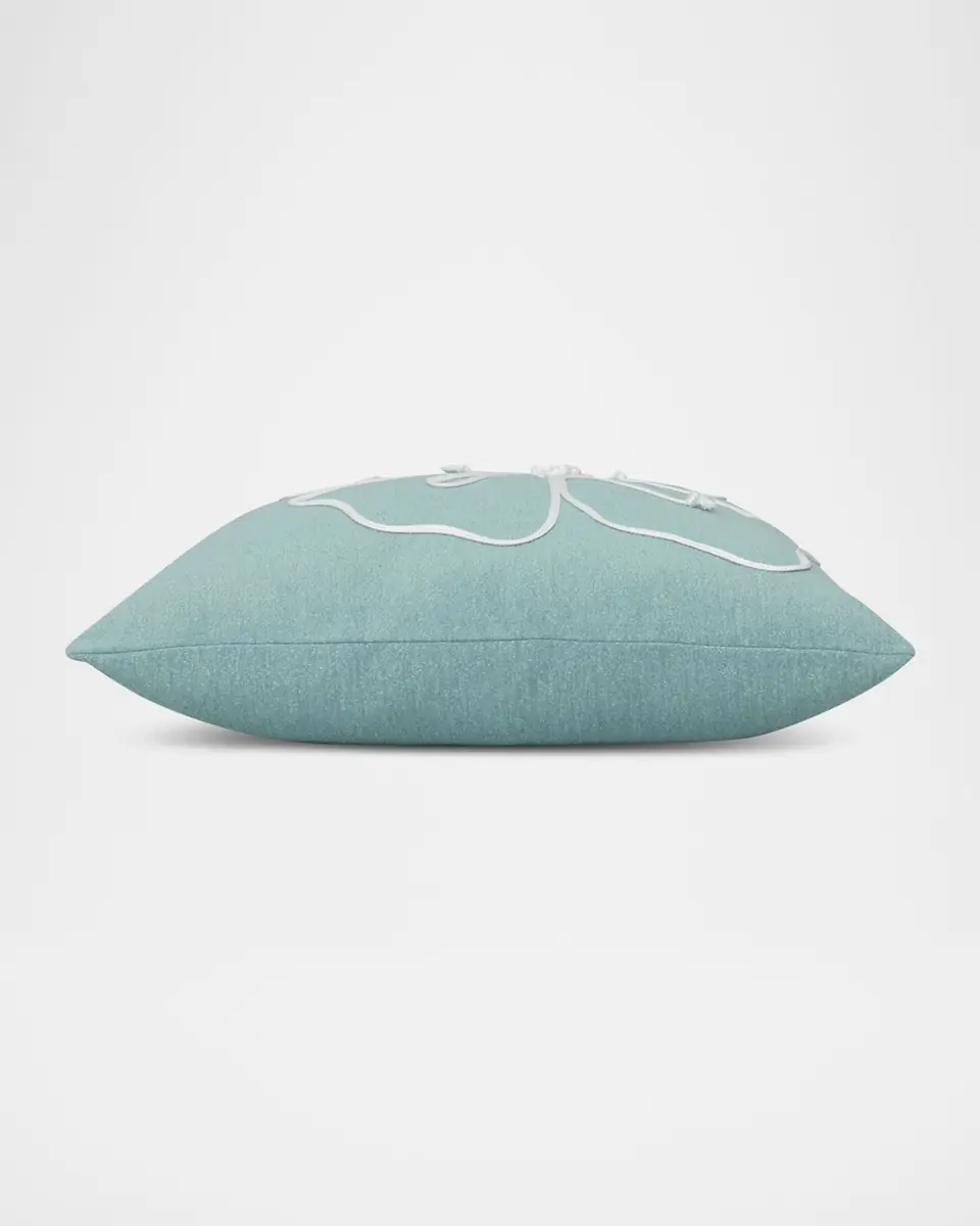 Elaine Smith Hibiscus Indoor/Outdoor Pillow, 22" Square | Thumbnail 2 Elaine Smith Hibiscus Indoor/Outdoor Pillow, 22" Square | Thumbnail 2