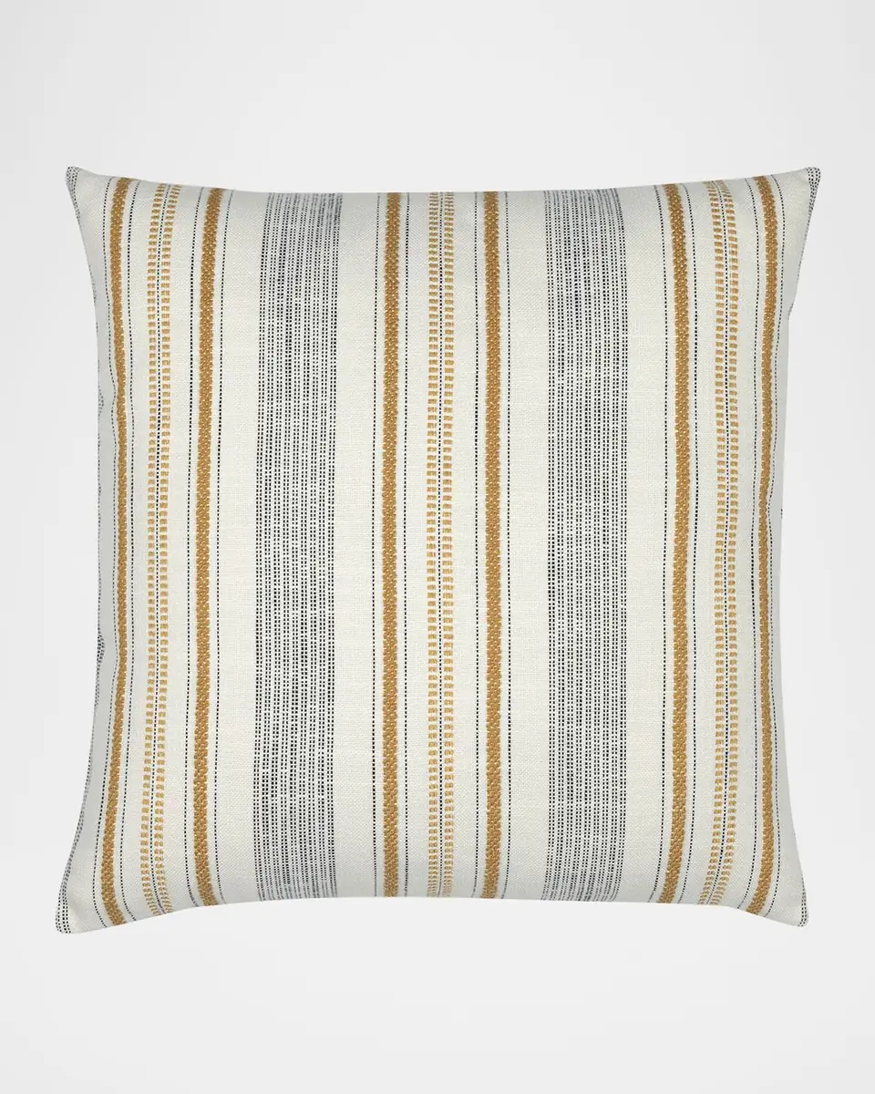 Elaine Smith Pathway Gold Indoor/Outdoor Pillow, 20" Square | Thumbnail 3 Elaine Smith Pathway Gold Indoor/Outdoor Pillow, 20" Square | Thumbnail 3